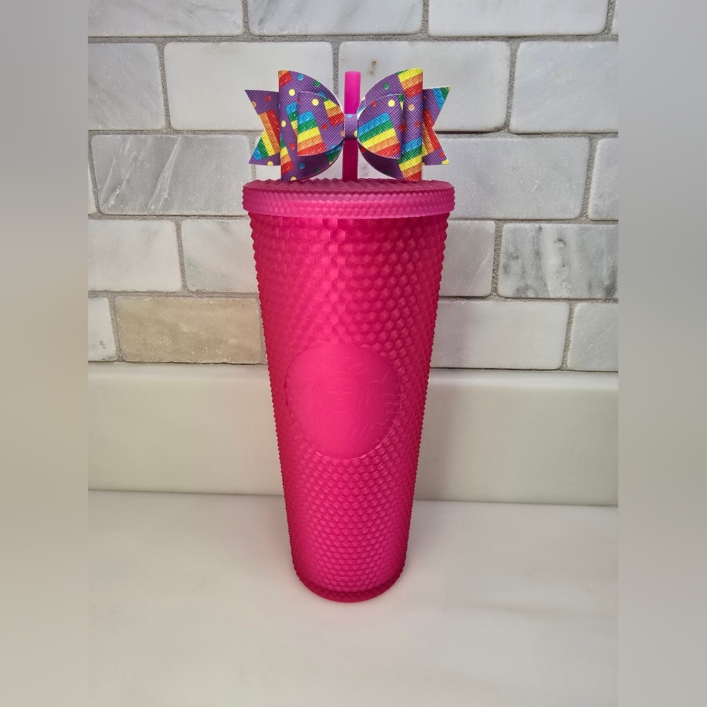 💗Starbucks Pink Jelly Tumbler